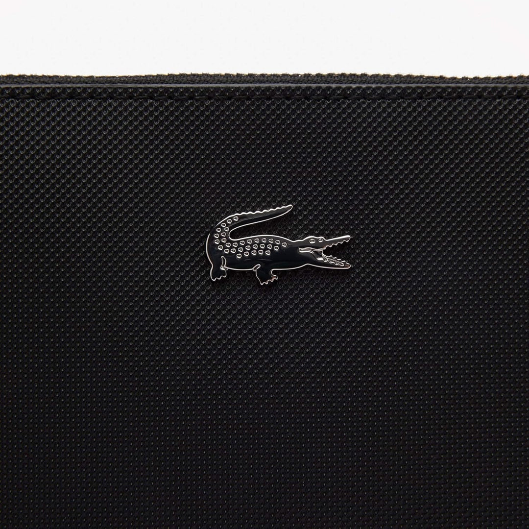 Lacoste Damen Nf2791aa Reisezubehör-Brieftasche Einheitsgrösse Noir Krema, Einheitsgrösse Noir Krema