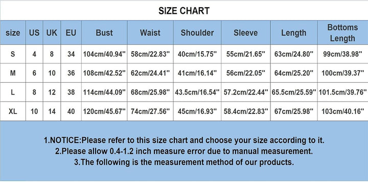 Schlafanzug Damen Pyjamas Set-Satin Pyjama Damen Button Down Pjs Langarm Top und Hosen Nachtwäsche L