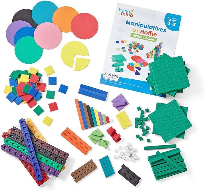 Learning Resources Homeschooling-Greifobjekte-Set (8-10 Jahre), Mathematik-Unterrichtsset, Besser le