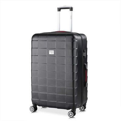 Monzana® 2er Set Koffer Boardcase M, XL Gelgriffe TSA Schloss Reisekoffer Trolley Kofferset Handgepä