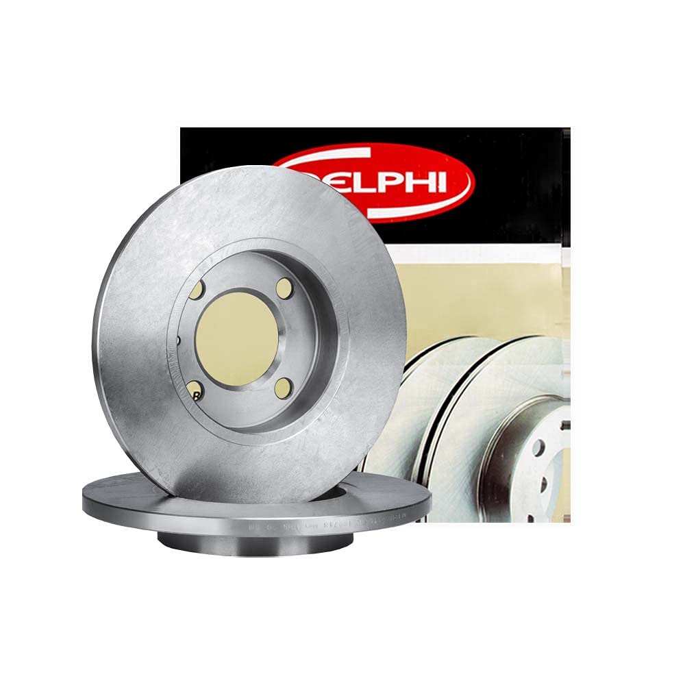 Delphi Bremsscheiben Hinten Voll 2X Ø 262Mm | Bg4564