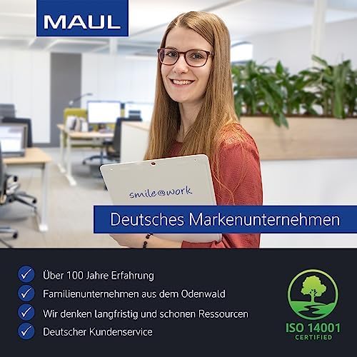 MAUL Kennzeichnungsband 50mm x 1mm | Beschriftbares Band mit magnetischer Rückseite | Vielseitig anw