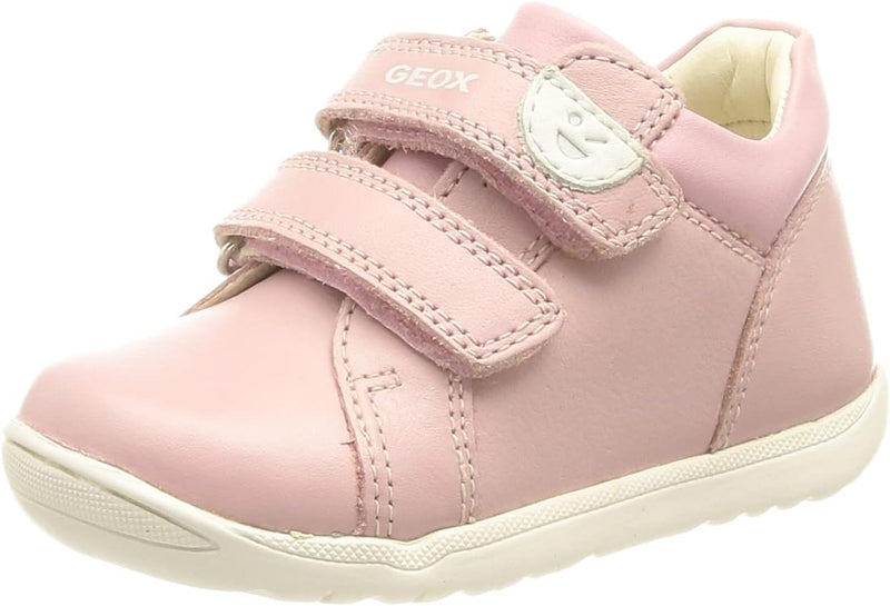 Geox Mädchen B Macchia Girl First Walker Shoe 23 EU Rose, 23 EU Rose