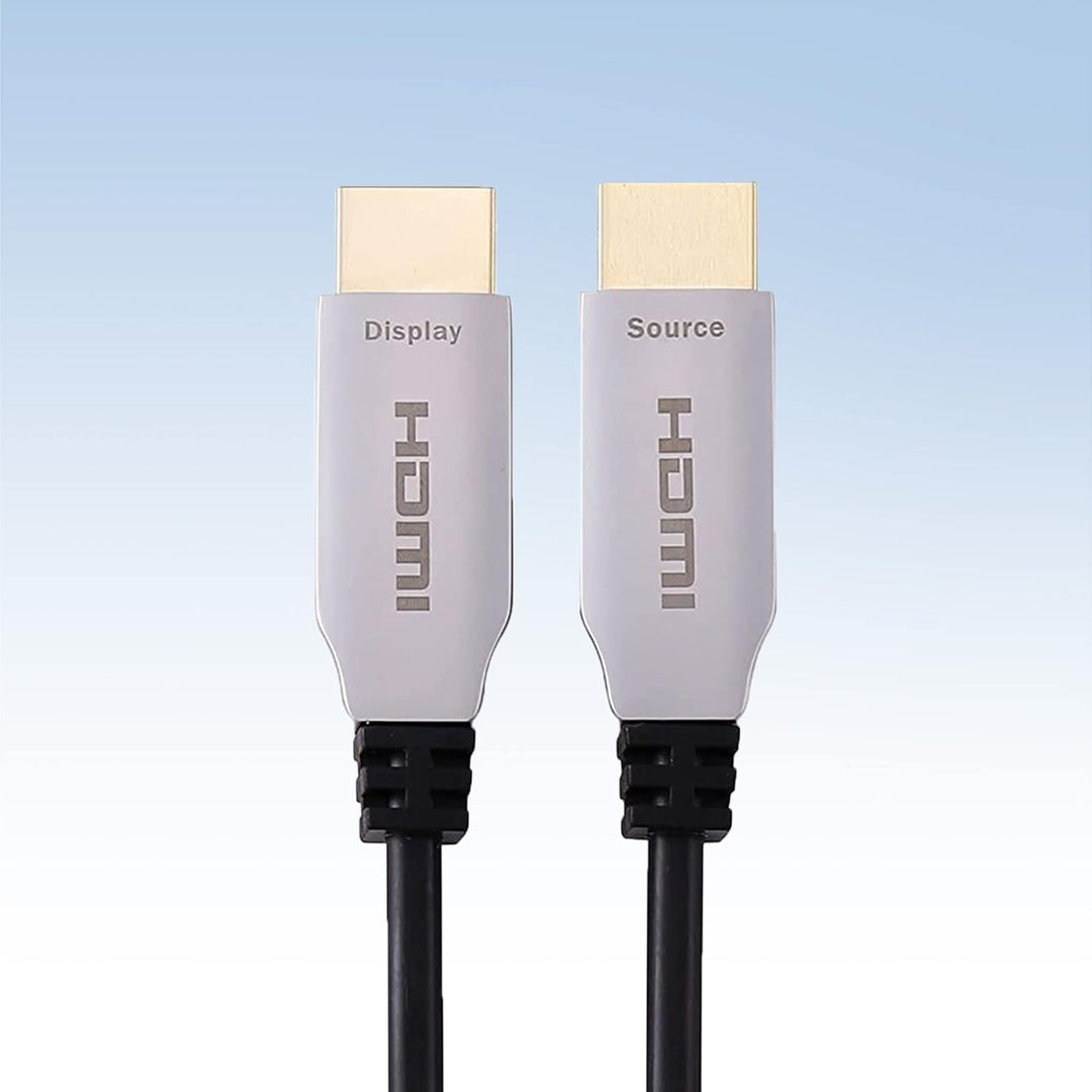 8K HDMI Fibre Optic Cable 10M HDMI 2.1 48Gbps 8K @ 60Hz 4K @ 120Hz Dynamic HDR/eARC/HDCP 2.2/3D Slim