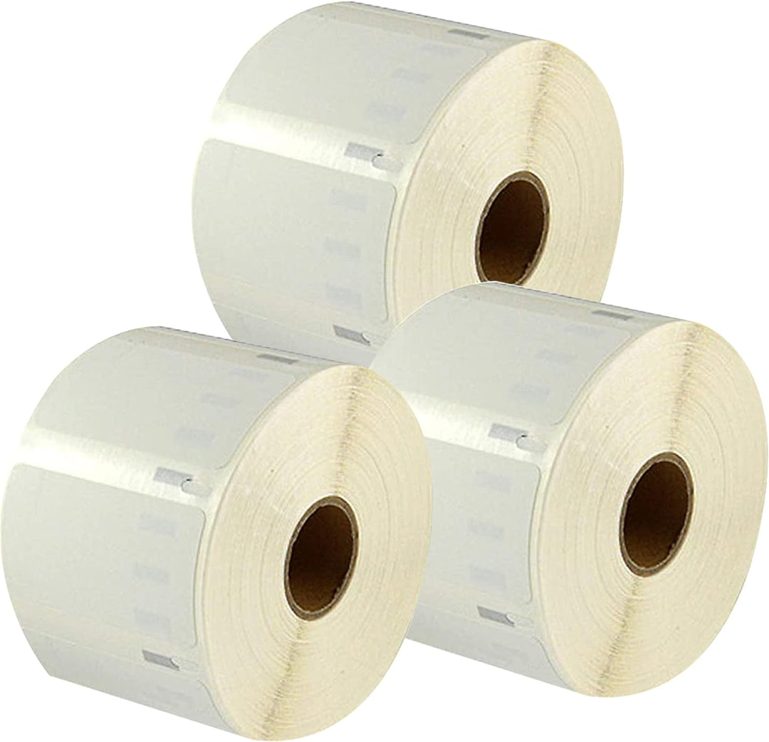 3 Etiketten kompatibel als Ersatz für Dymo 11354 S0722540 für Labelwriter 310 320 330 400 450 Duo Tw