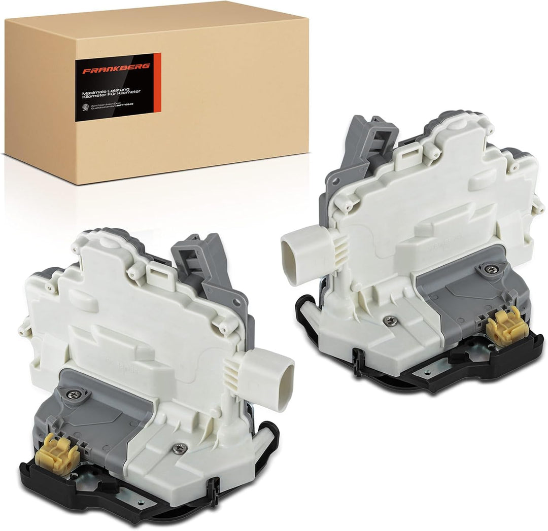 Frankberg 2x Türschloss Stellmotor Hinten Kompatibel mit A3 2006-2013 A4 2002-2009 A6 2004-2009 A8 2