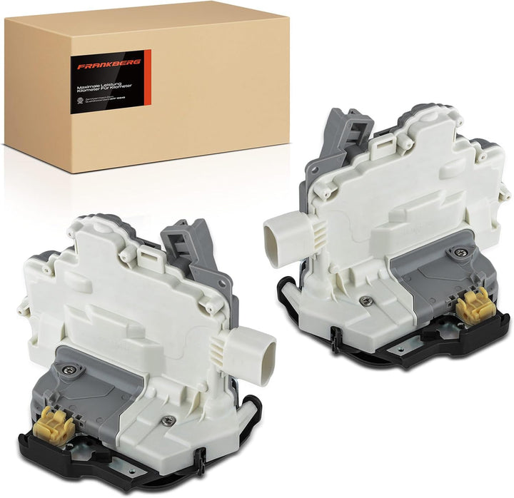 Frankberg 2x Türschloss Stellmotor Hinten Kompatibel mit A3 2006-2013 A4 2002-2009 A6 2004-2009 A8 2
