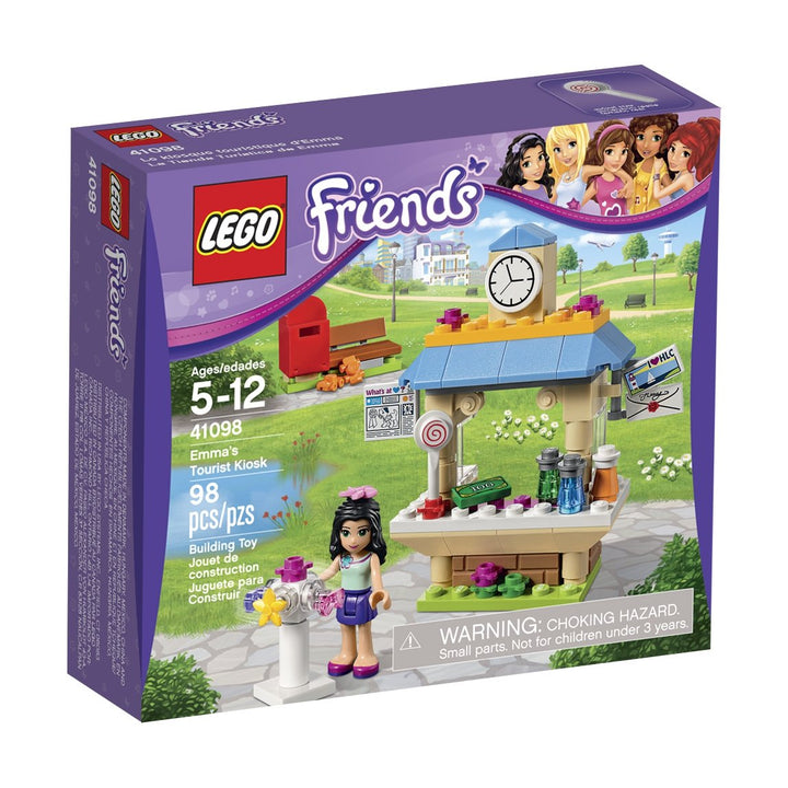 LEGO Friends 41098 Emma's Tourist Kiosk Building Kit by