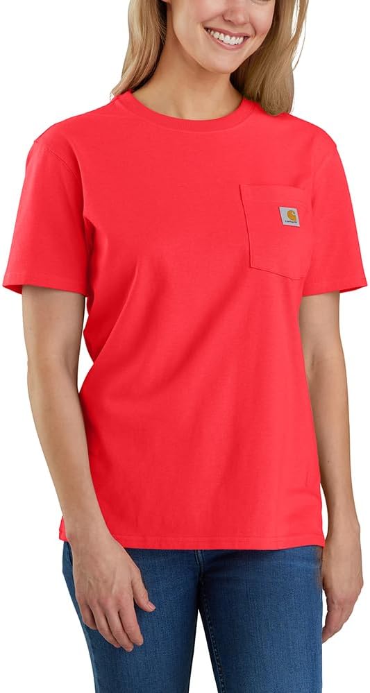 Carhartt Damen Arbeits-T-Shirt XS Bittersweet, XS Bittersweet