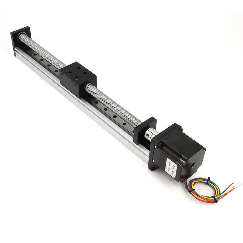 Befenybay Lineartischantrieb mit 300 mm Länge und quadratischen Linearschienen, Kugelumlaufspindel S