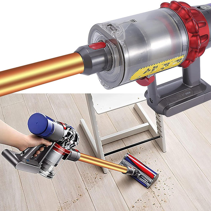 Italdos Verlängerungsrohr Teleskoprohr Rohr Kompatibel für Dyson V7 V8 V10 V11 V15 Länge 73 cm Schne