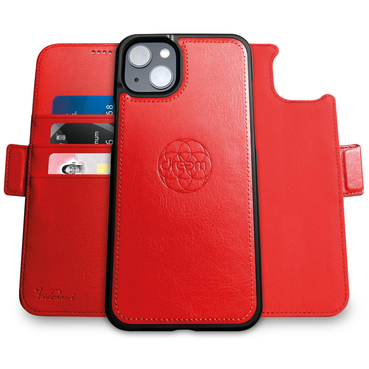 Dreem Fibonacci iPhone 14 Plus Brieftaschen-Etui / 2-in-1 stossfestes Etui und abnehmbares Folio aus