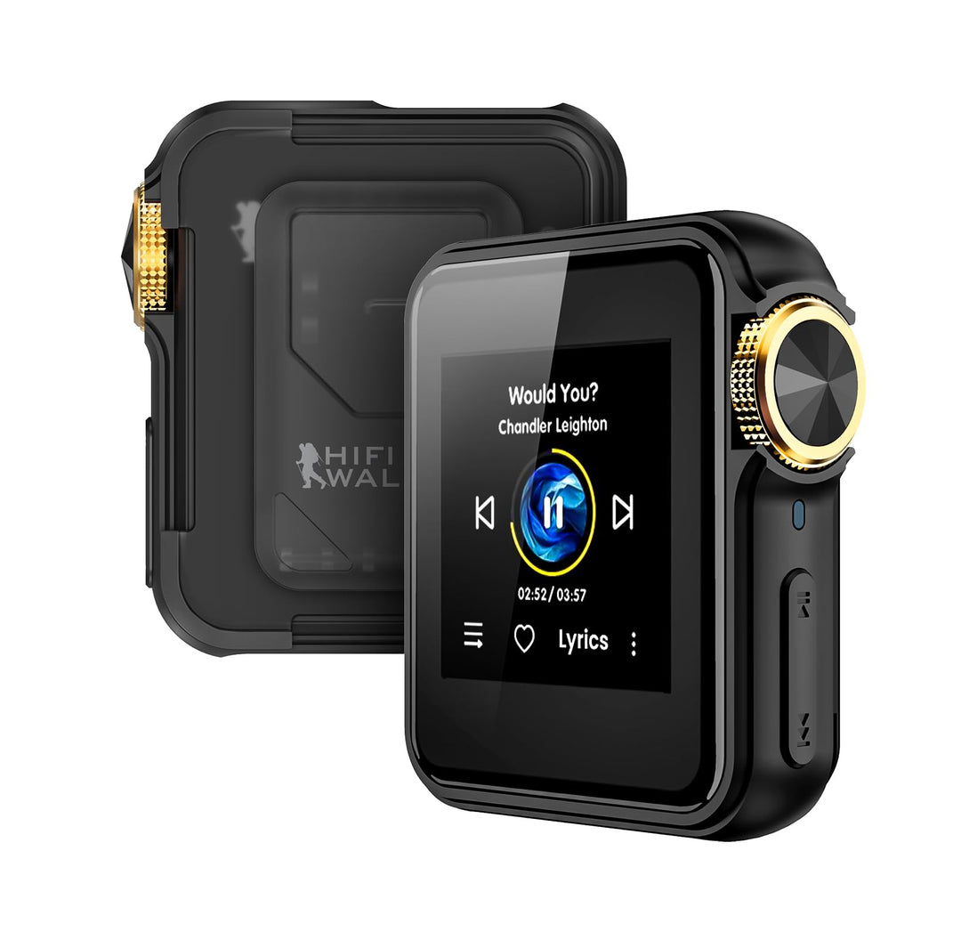 HIFI WALKER H2 Mini MP3 Player Bluetooth HiFi mit Clip, DAC ESS9218, Hi-Res Audio DSD/FLAC, 1,54” To