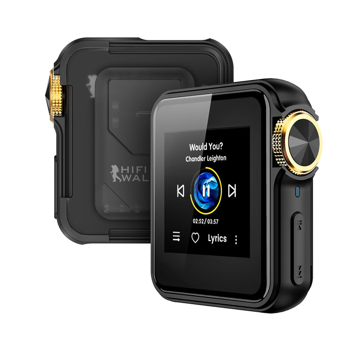 HIFI WALKER H2 Mini MP3 Player Bluetooth HiFi mit Clip, DAC ESS9218, Hi-Res Audio DSD/FLAC, 1,54” To