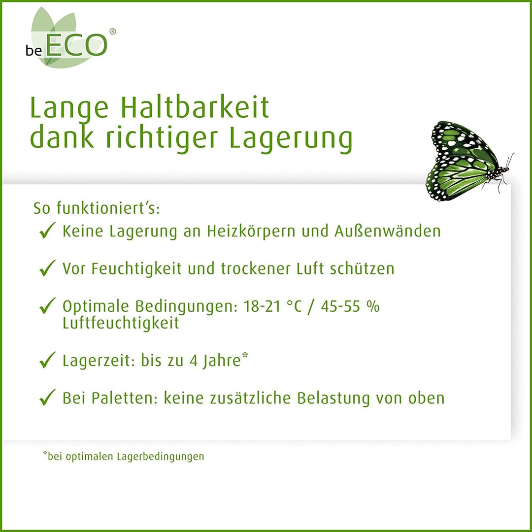 beECO Versandtaschen C4 (250 Stück), haftklebende Versandtasche ohne Fenster, Versandtaschen A4 aus