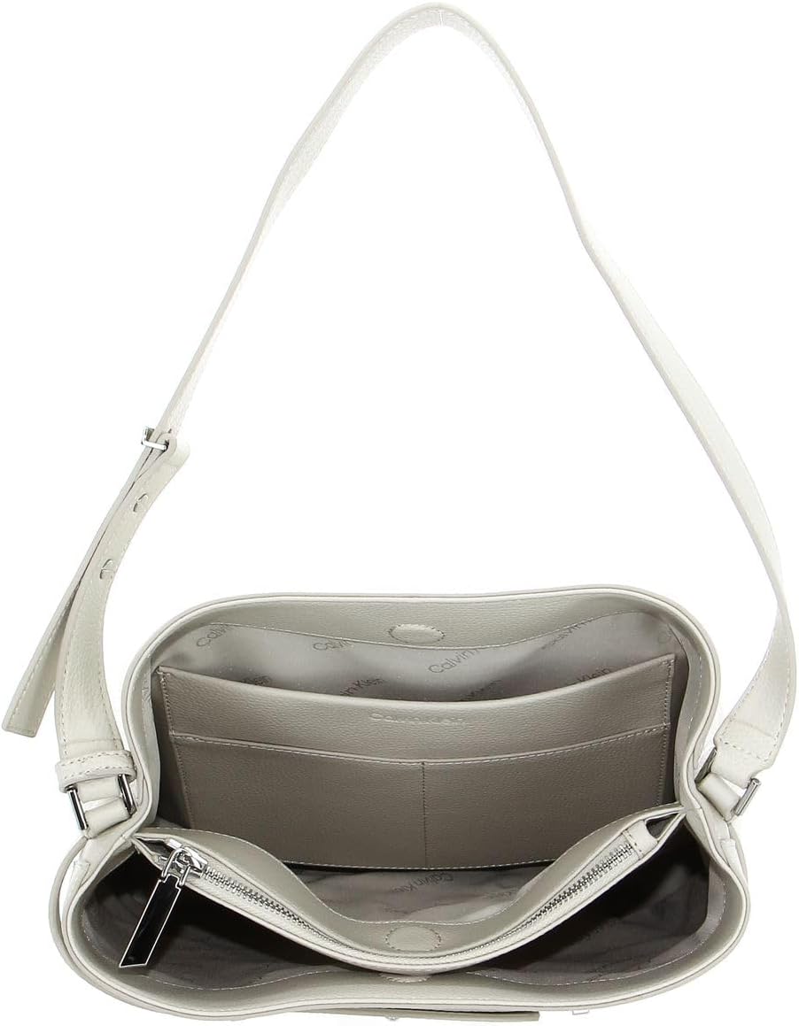 Calvin Klein CK Code Hobo Ecru