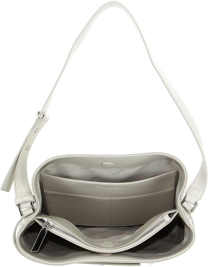 Calvin Klein CK Code Hobo Ecru