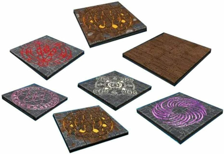 Wizkids Games WZK16507 Zubehör WarLock Tiles: LED-Beschwörungskreise, WarLock Tiles: LED-Beschwörung