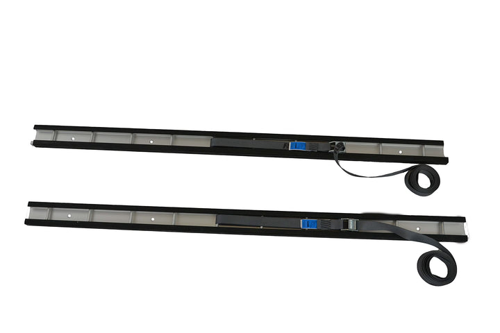 Ladungssicherung | Stab (Rod) Ladungssicherungsgurt | Aluminium | Schwarz | 2 Stück je 1,00m + 2 Stü