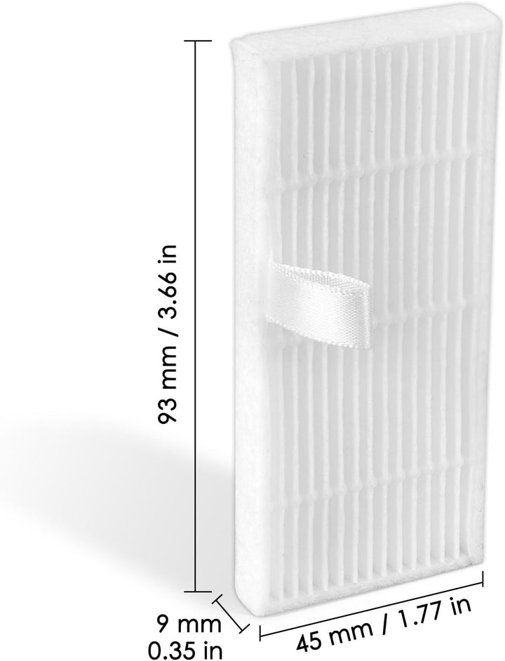 (10 Stück) C20 Omni Ersatz HEPA Filter Zubehör Set für Eufy C20 Omni Saugroboter, Ersatzfilter, Omni