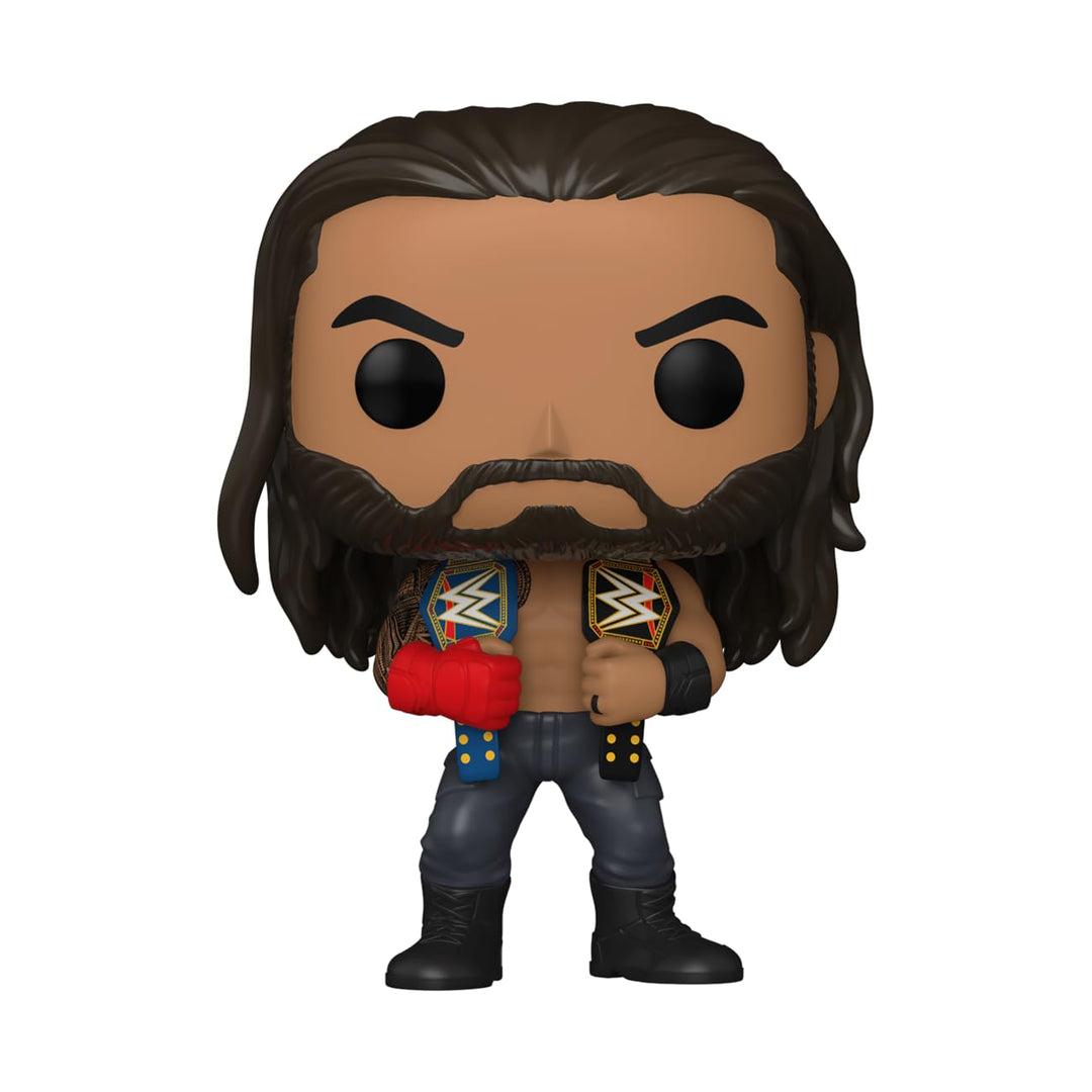 Funko Pop! WWE: Roman Reigns mit Belts - Vinyl-Sammelfigur - Geschenkidee - Offizielle Handelswaren