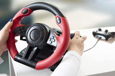 Speedlink TRAILBLAZER Racing Wheel – Gaming Lenkrad für PC, PS4, PS3, Xbox One, Xbox Series, Switch,