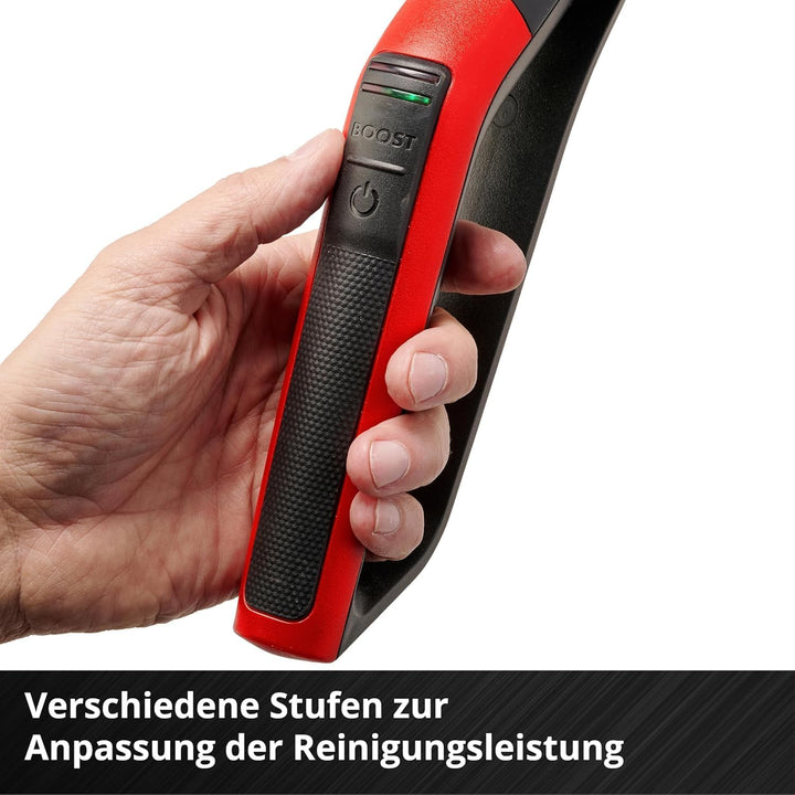 Einhell Akku-Hartbodenreiniger CLEANEXXO Power X-Change (18 V, 290 mm Bürstenwalze, BOOST-Modus, Sel
