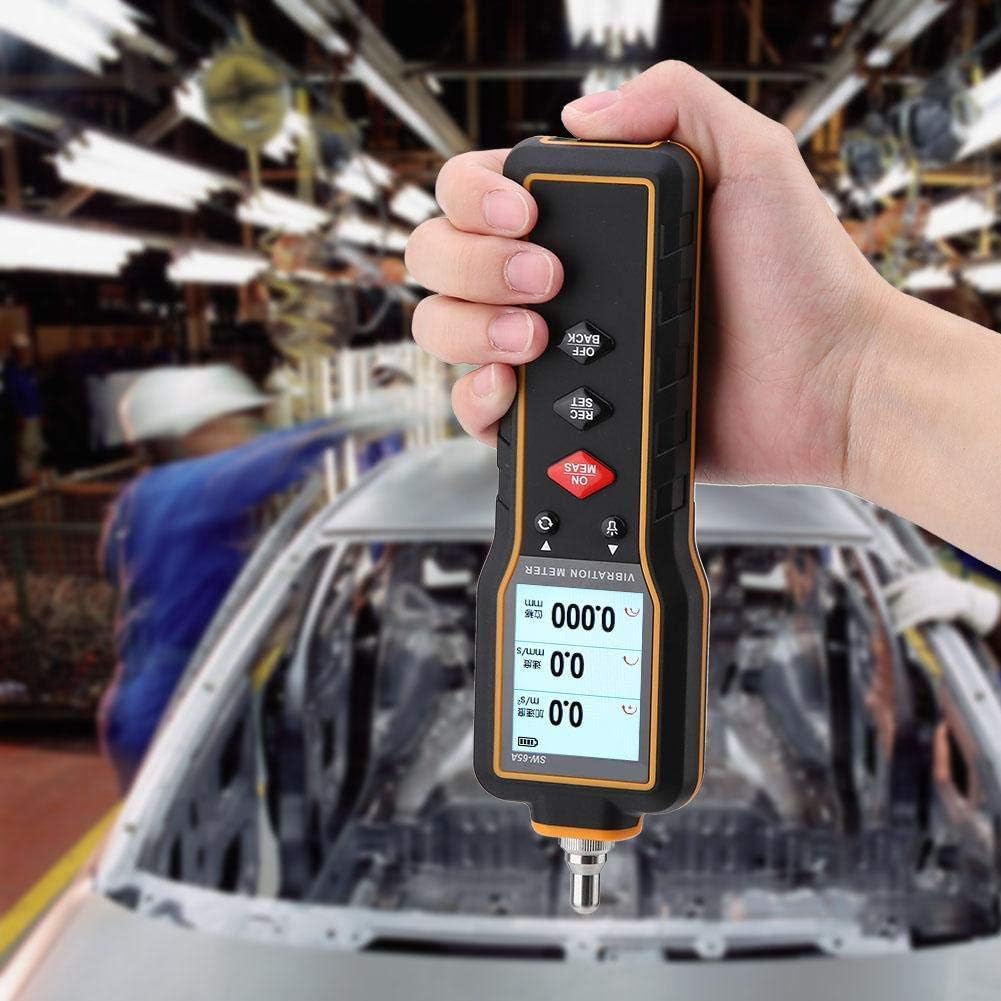 Vibrationsmessgerät, SW-65A Digitaler Vibrationsmessgerät-Tester Handheld-Vibrationsmessgerät-Tester