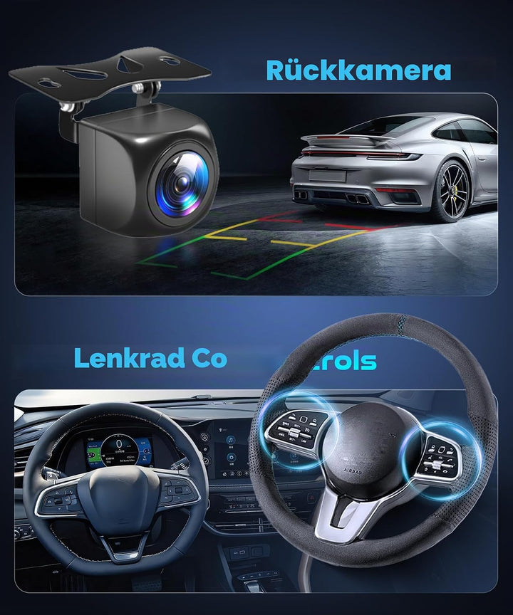 4G+128G Rimoody Android Autoradio für Audi A4 S4 RS4 B6 B7 8E 2000-2009 9" IN-Cell Bildschirm mit Wi