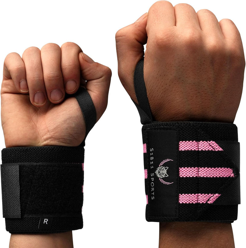 S1811 SPORTS Handgelenk Bandagen [Wrist Wraps] 45cm Handgelenkbandage für Fitness, Handgelenkstütze,