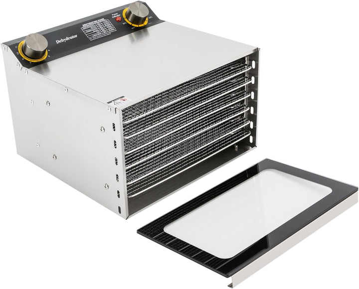 6-Trays Lebensmittel-Trocknungsmaschine aus Edelstahl, Lebensmittel-Trocknungsmaschine für den Hausg