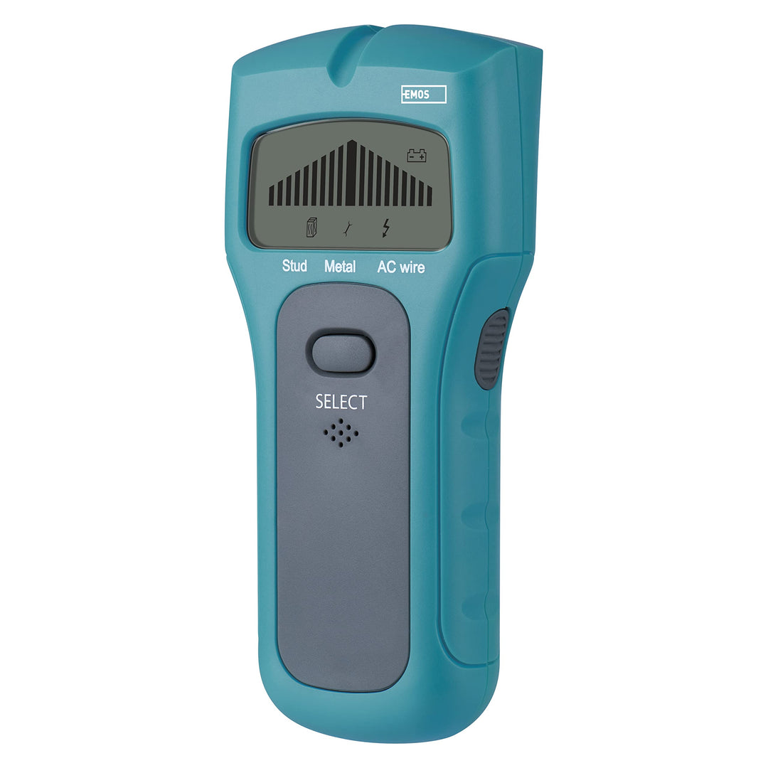 EMOS M0501 Multidetektor, Leitungssucher, multifunktionales Ortungsgerät, Detektionsgerät für Holz,