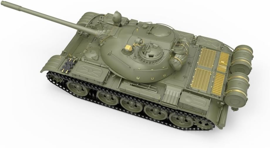 Mini Art 37027 1:35 T-55 Sov. Mittlerer Panzer-originalgetreue Nachbildung, Modellbau, Plastik Bausa