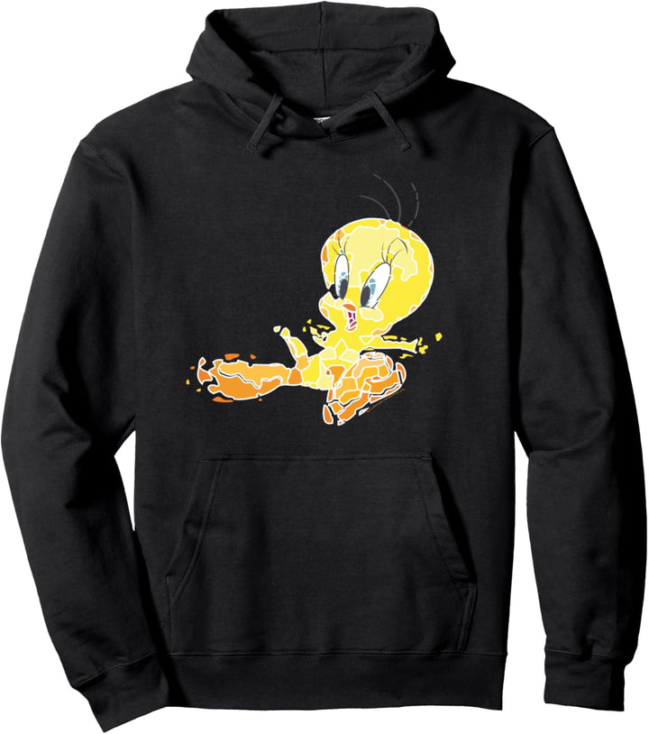 Looney Tunes Disintegrated Tweety Pullover Hoodie