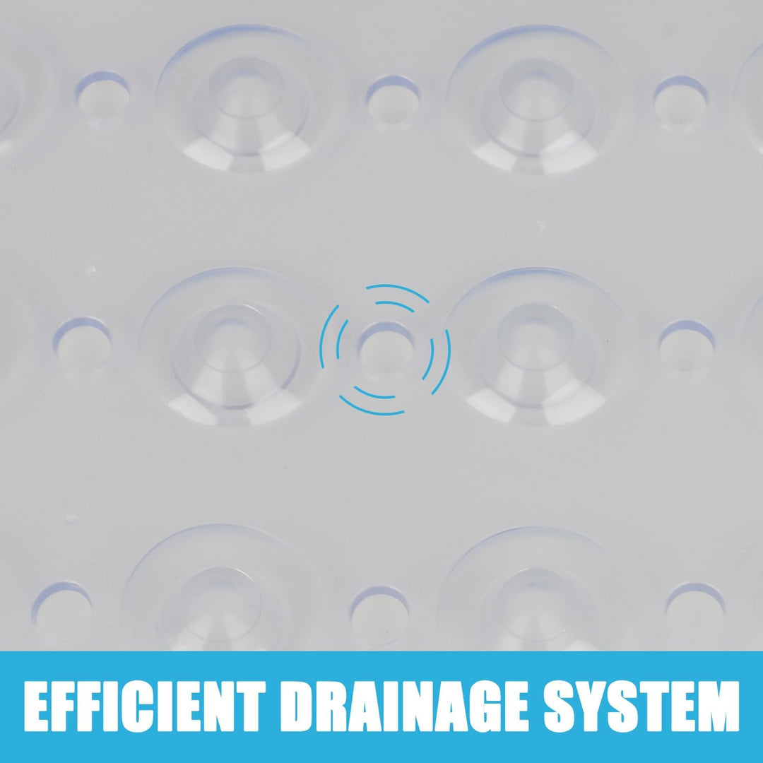 Duschmatte rutschfest 80x80 cm Gross | Dicke Antirutschmatte Dusche Quadratisch Schimmelresistent |