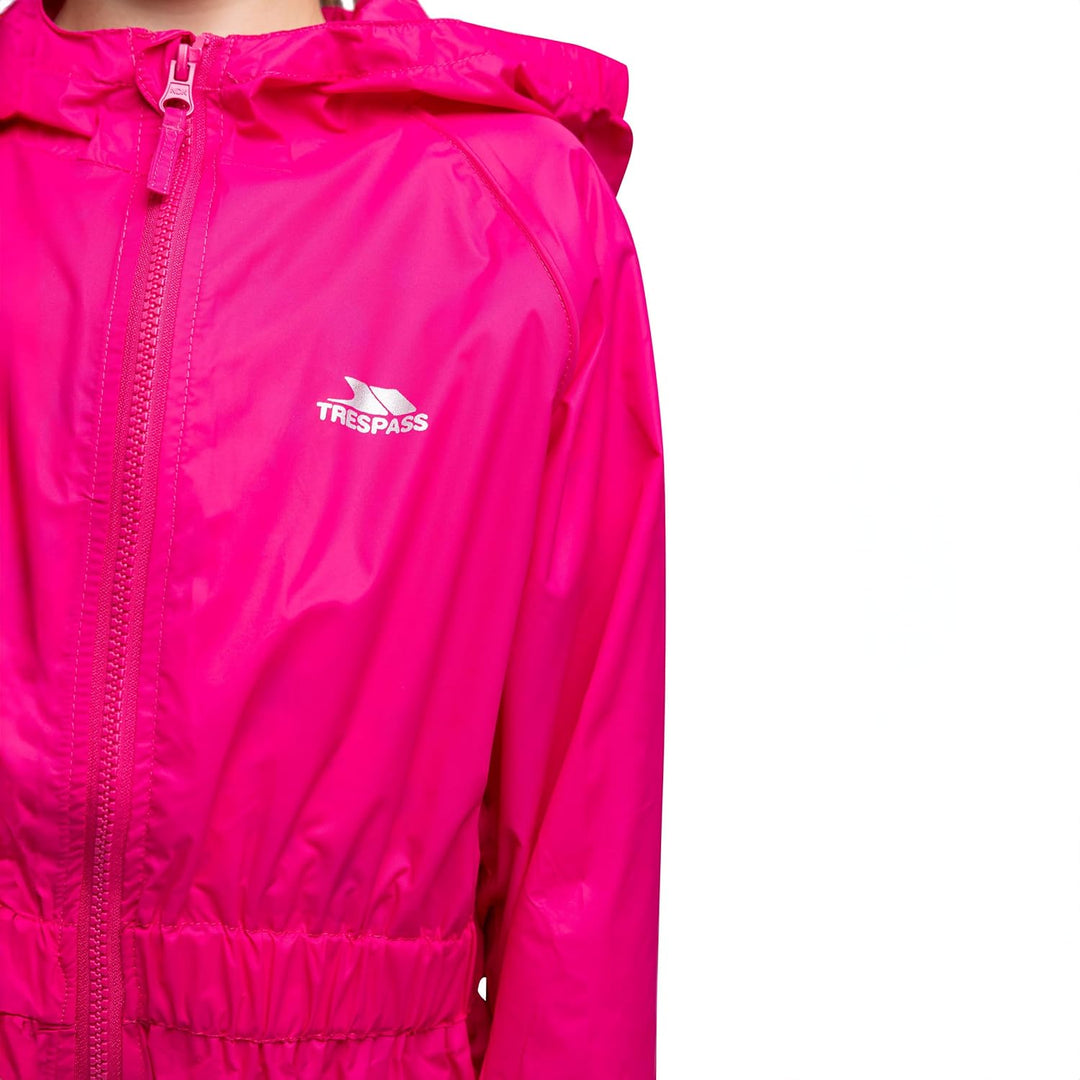 Trespass Unisex Kinder Button Regenanzug 2-3 Gerbera, 2-3 Gerbera