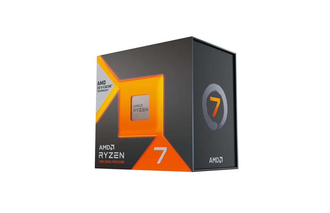 AMD Ryzen 7 7800X3D Prozessor mit 3D V-Cache-Technologie, 8 Kerne/16 verzerrte Threads, Zen 4-Archit