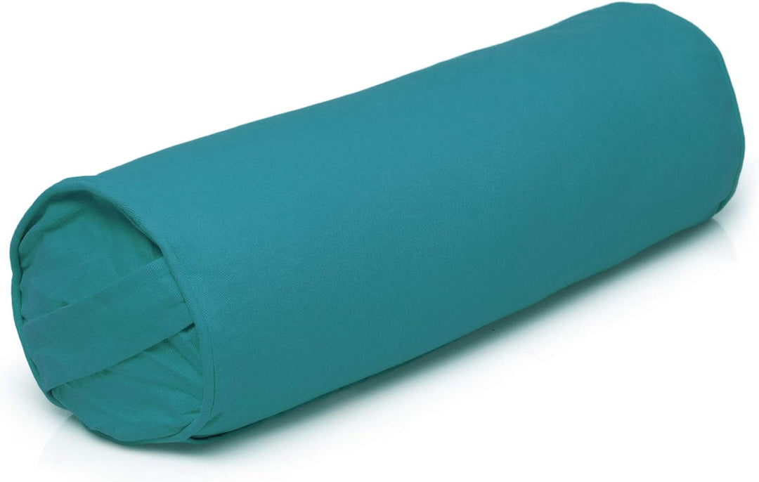 Yogistar Yoga-Bolster Yin - Basic - Rund petrol, petrol