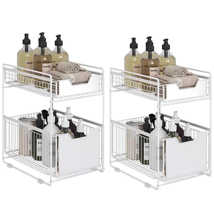OHMG Schiebeschrank Korb herausziehen Organizer Schublade, küchen küchenschrank organizer,spülbecken