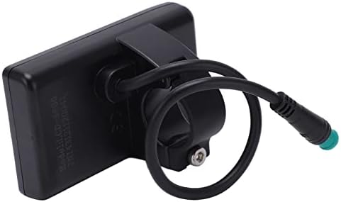 Elektrofahrrad-LCD-Display, S866 Fahrradcomputer, 24 V 36 V 48 V Bedienfeld mit Wasserdichtem Stecke