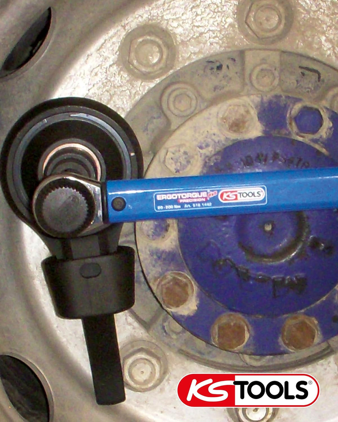 KS Tools Universal Drehmomentvervielfältiger 1/2" 516.3700 I 1300 Nm I Kraftvervielfältiger mit Vier