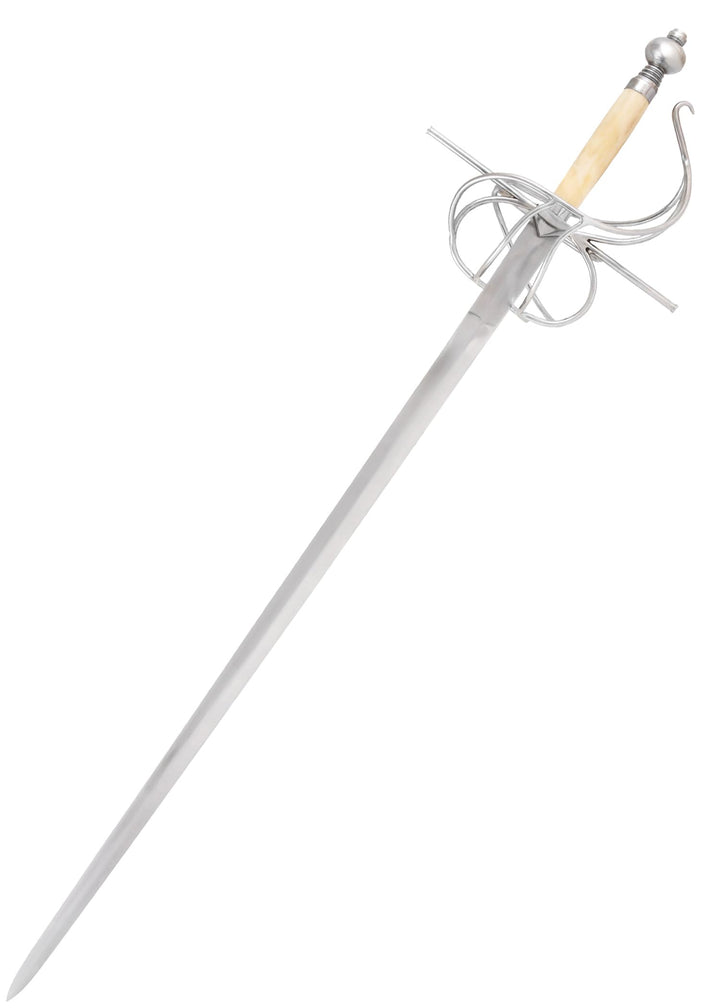 Battle-Merchant - Italienischer Rapier mit geschwungenem Parier, 16. Jh. - Mittelalter