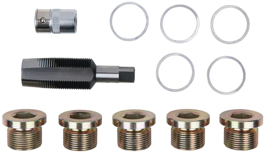 KS Tools 150.4950 Ölablassschrauben-Gewindereparatur-Satz, 12-tlg. M24 x 1,5