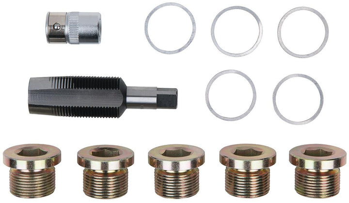 KS Tools 150.4950 Ölablassschrauben-Gewindereparatur-Satz, 12-tlg. M24 x 1,5