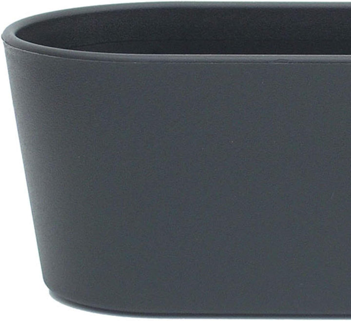 Erdkultur Sets Happy-Nature Set6 6 teilig Kunststoff Flori Pflanzschale schwarz für Erdpflanzen L 36