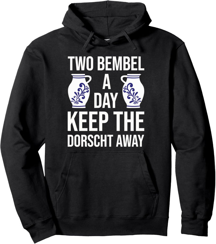 Mostkrug Abbelwoi Krug Bembel Geschenk Frankfurt Äppler Pullover Hoodie