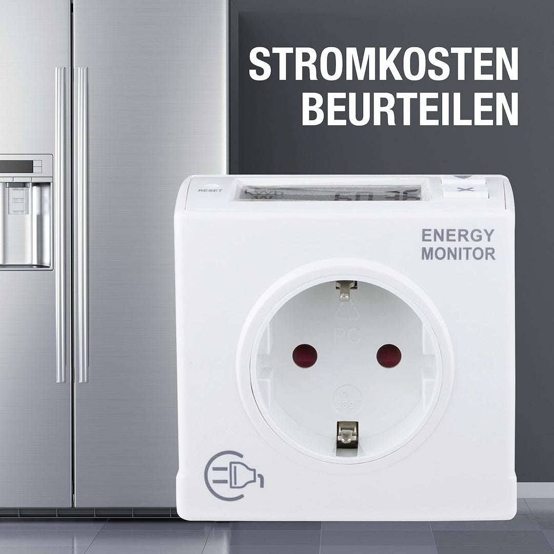 Güde Elektroheizer GEH 3000 P & REV Stromzähler – Ausgezeichnet von Stiftung Warentest mit Note 1,7