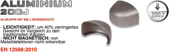 Cofra 78880-000.W43 BURST S3 ESD SRC Sicherheitsschuhe, Schwarz/Hellgrün, Grösse 43 43 EU, 43 EU