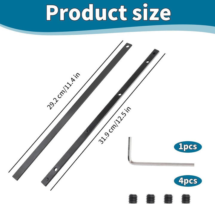 2 Sets Führungsschienenadapter für Makita P-45777, Vorhangschiene Verbinder Set für Makita Festool F