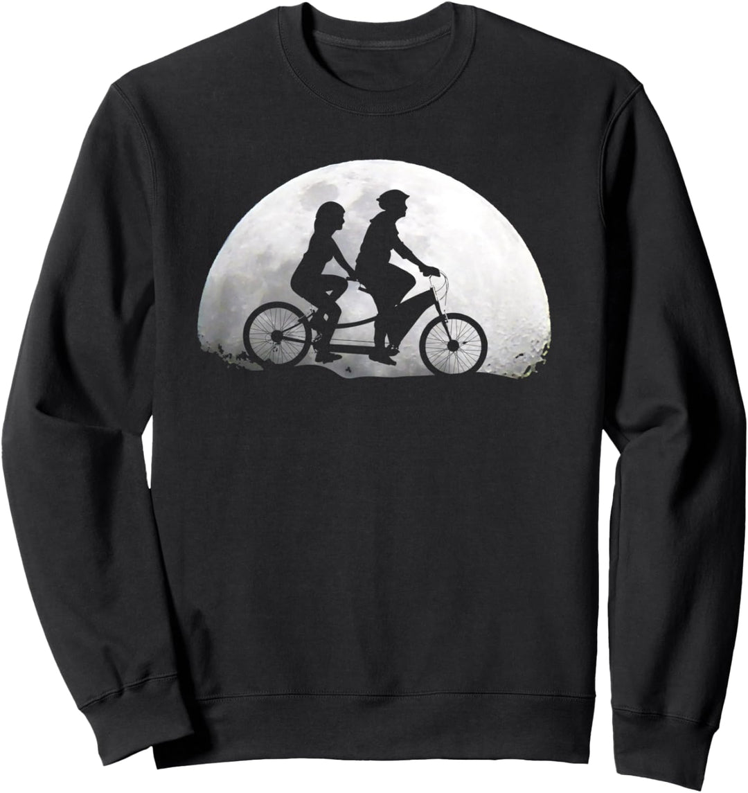Fahrradtour Tandem Fahrrad Tandemrad Sweatshirt